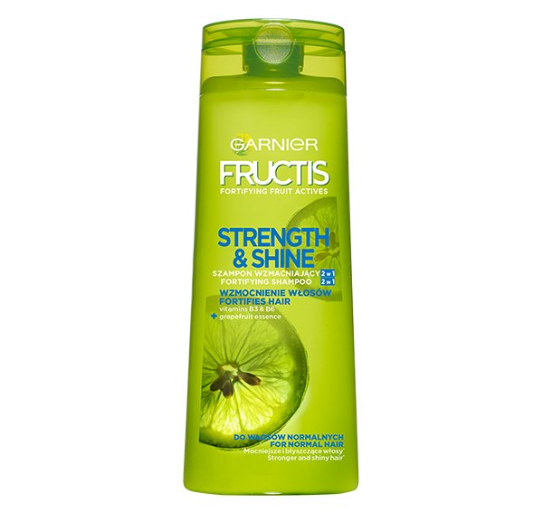 garnier strength and shine